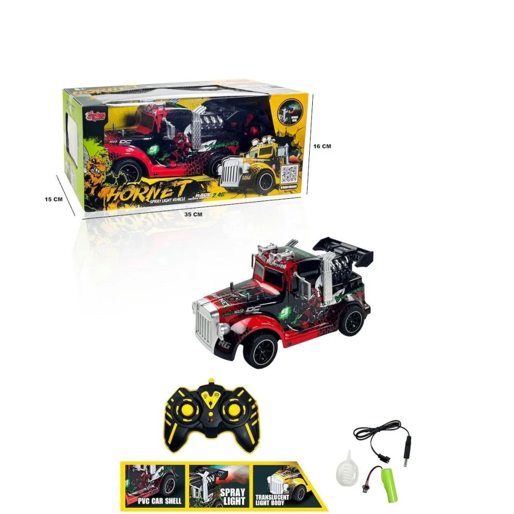 RQ3020 Kumandalı Buhar Çıkartan Çekici Tır Kafası RQ3020 Kumandalı Buhar Çıkartan Çekici Tır Kafası