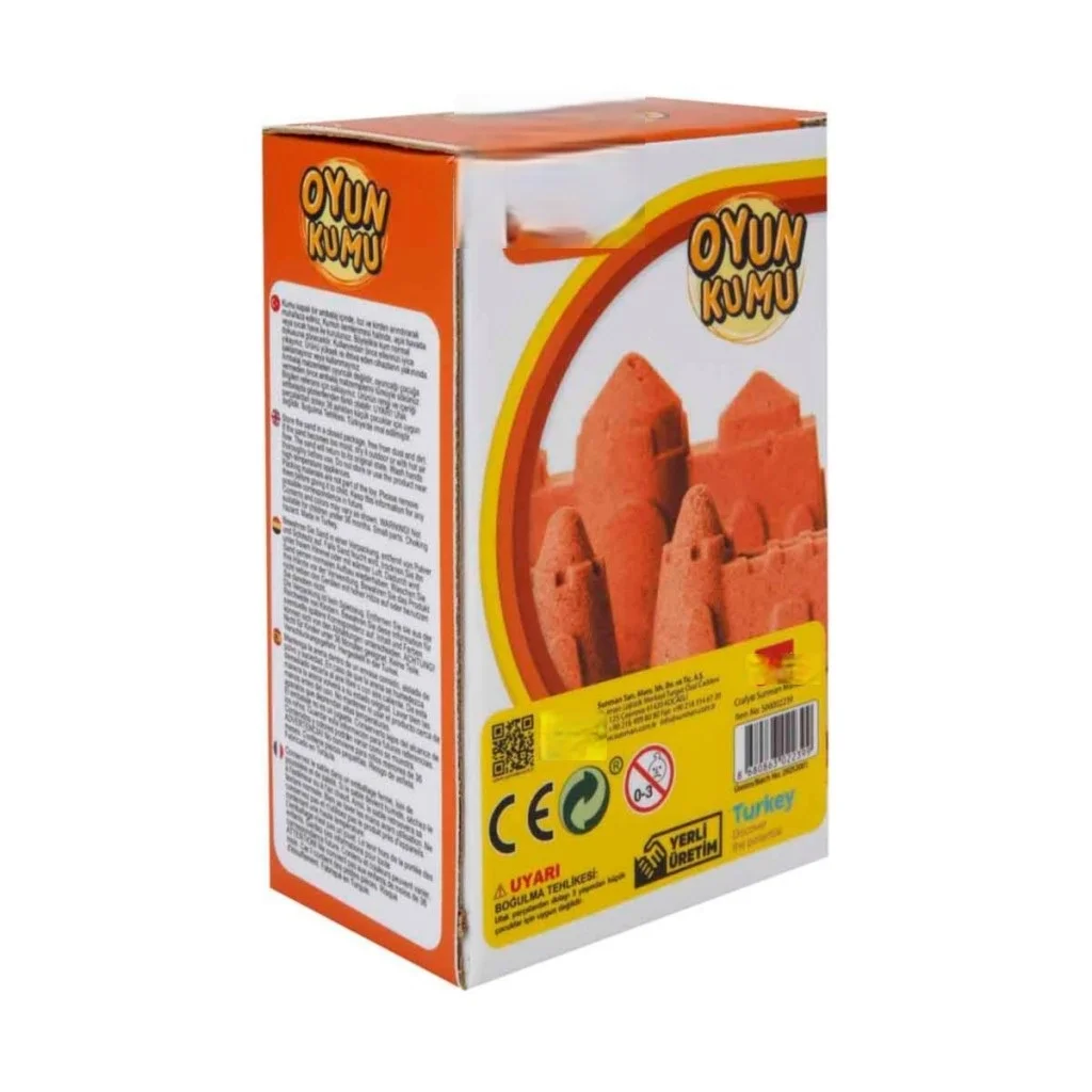 İthalat® S00002239 OYUN KUMU 500GR.TURUNCU-SUN