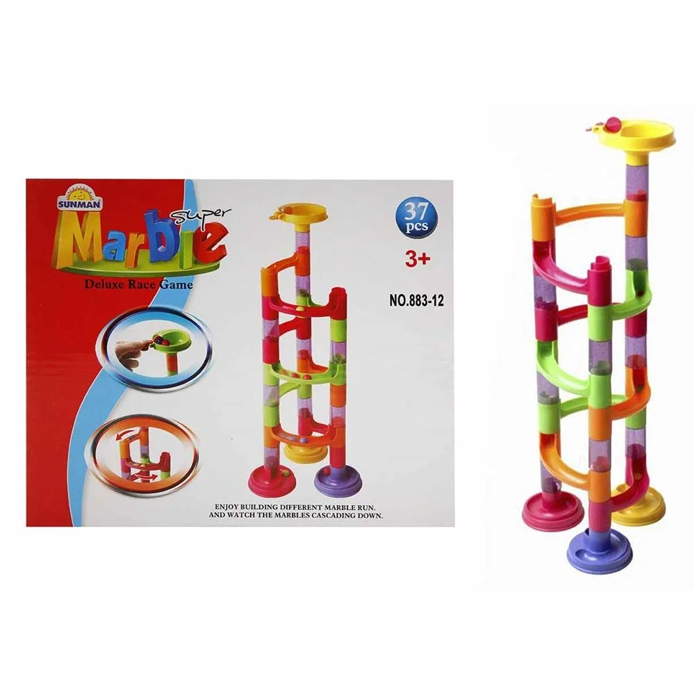 İthalat® S00004828 OYUN SUP.MARBLE DELUXE RACE - 37PRÇ