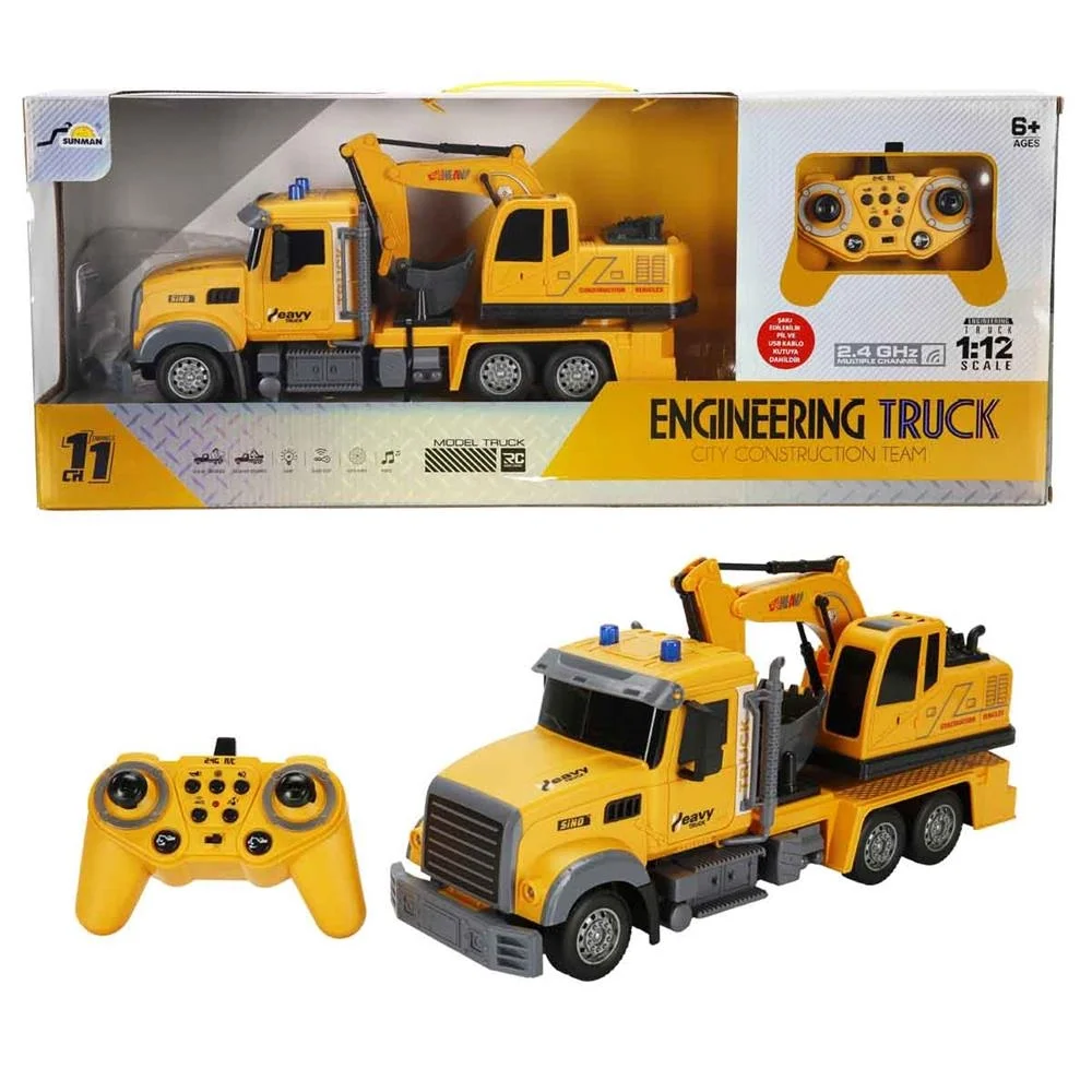 İthalat® S00005093 R/C İŞ MAK.1/12 SES/IŞIK 3.7V USB 2.4GHZ