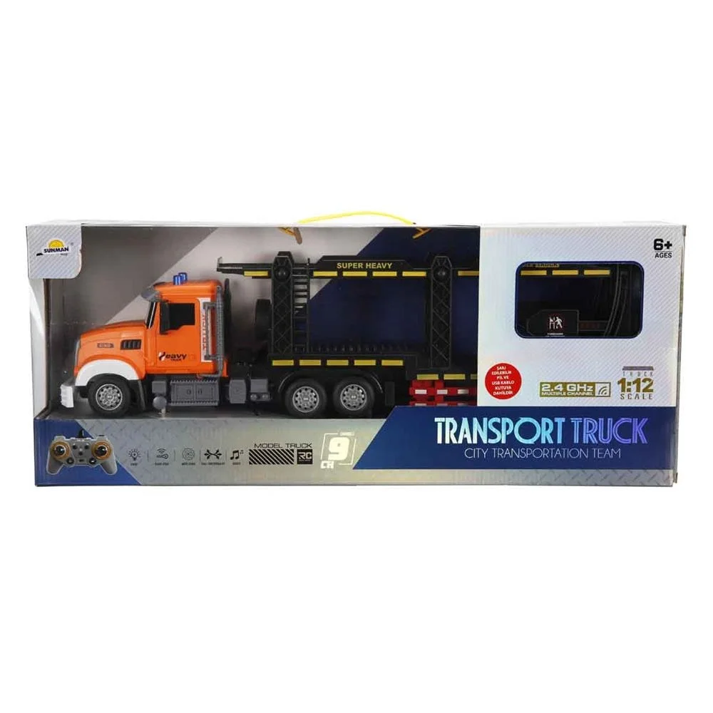 İthalat® S00005094 R/C KAMYON 1/12 TRANSPORT SES/IŞIK 2.4G