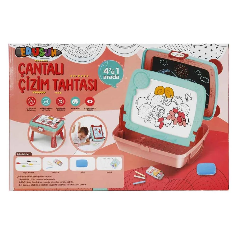 İthalat® S01004724  ÇANTALI 4İN 1 TAHTASI
