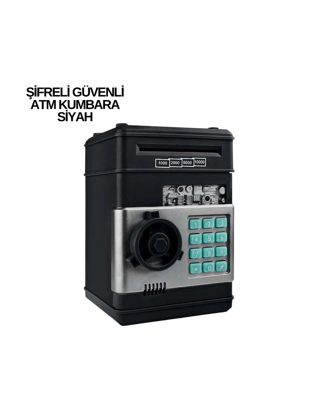 İthalat® SAM53 NUMBER BANK SİYAH
