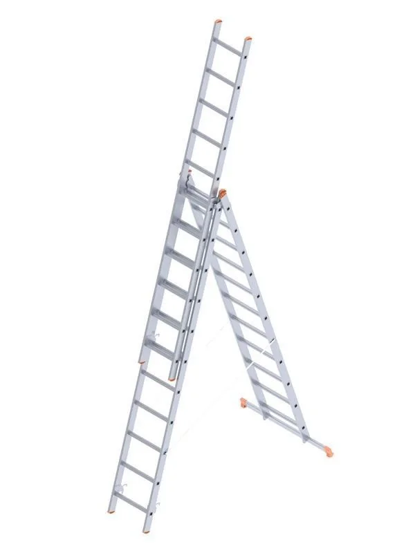 İthalat® Saraylı 3x11 A Tipi Sürgülü Merdiven 9,03 Metre İthalat® Saraylı 3x11 A Tipi Sürgülü Merdiven 9,03 Metre