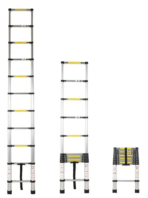 İthalat® Saraylı Teleskopik Merdiven 11 Basamak 3.20 Metre