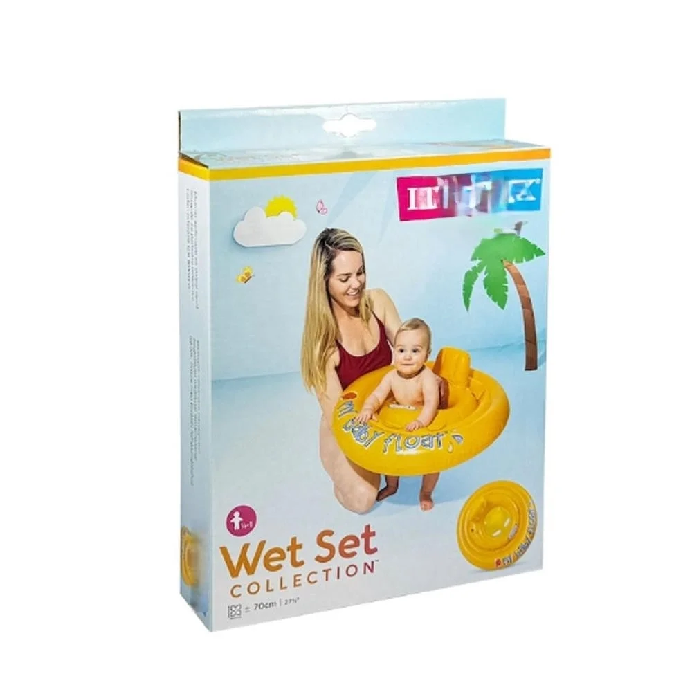 İthalat® Sarı Bebe Flatörü 70 cm. (6-12Ay)