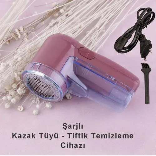 İthalat®  Şarjlı Kazak Tüy Toplama Makinesi
