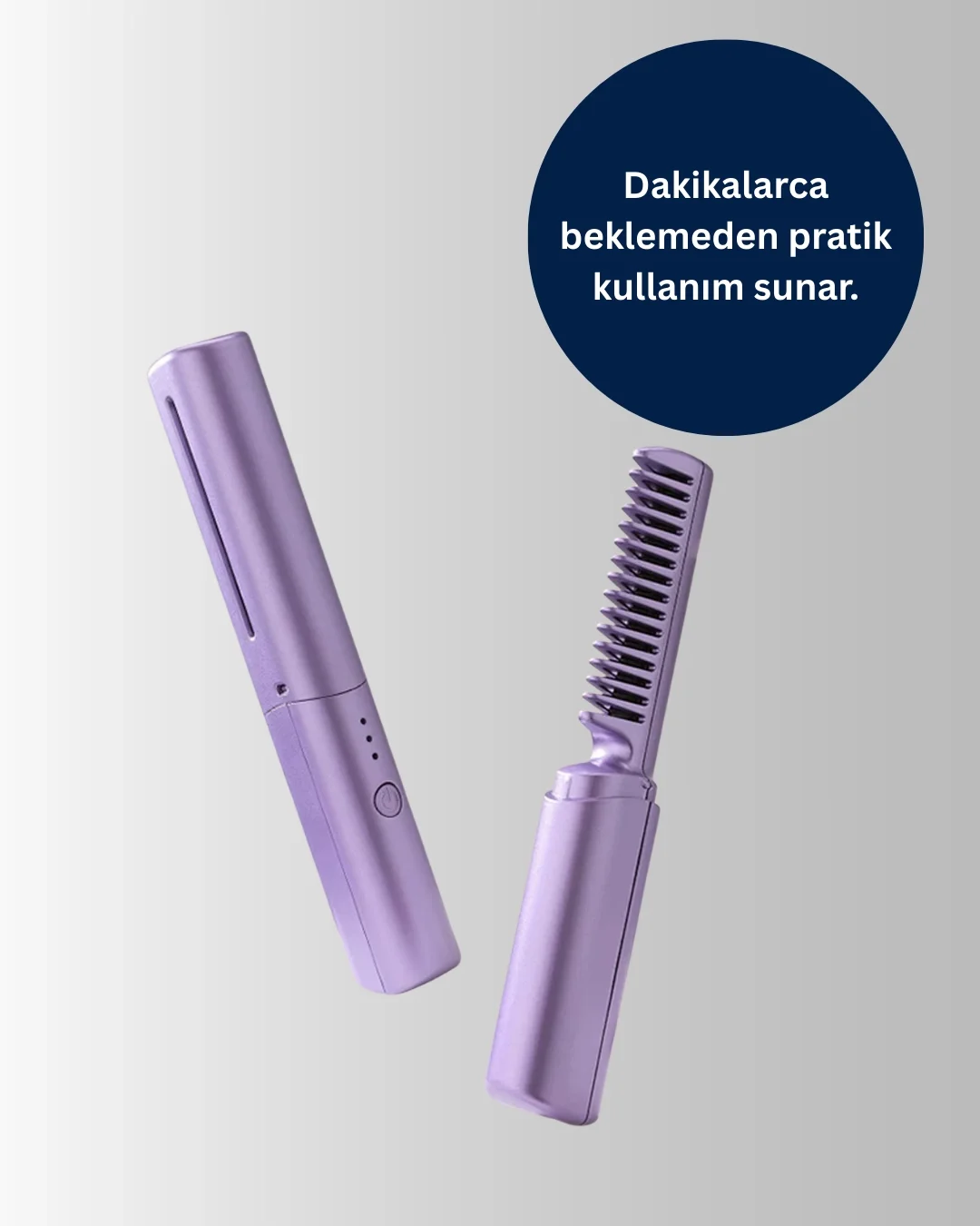 İthalat® Şarjlı Saç Düzleştirici Tarak Fiyatı, Yorumları ve Özellikleri