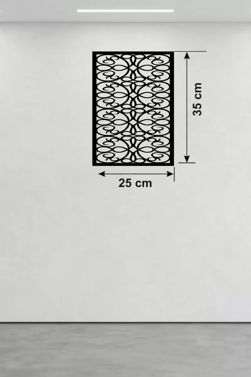 İthalat® Sarmaşık ve Yaprak Motifli Ahşap Duvar Tablosu - 25x35 cm Lazer Kesim Dekoratif Pano İthalat® Sarmaşık ve Yaprak Motifli Ahşap Duvar Tablosu - 25x35 cm Lazer Kesim Dekoratif Pano