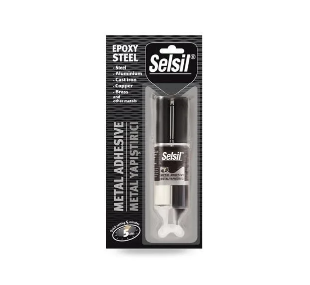 İthalat® Selsil Epoksi Metal Yapıştırıcı Enjektör 5 Dakika 28 Gr İthalat® Selsil Epoksi Metal Yapıştırıcı Enjektör 5 Dakika 28 Gr