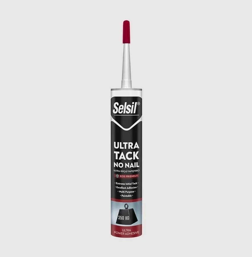 İthalat® Selsil Hibrit Ultra Tack Yapıştırıcı 290 ml Beyaz