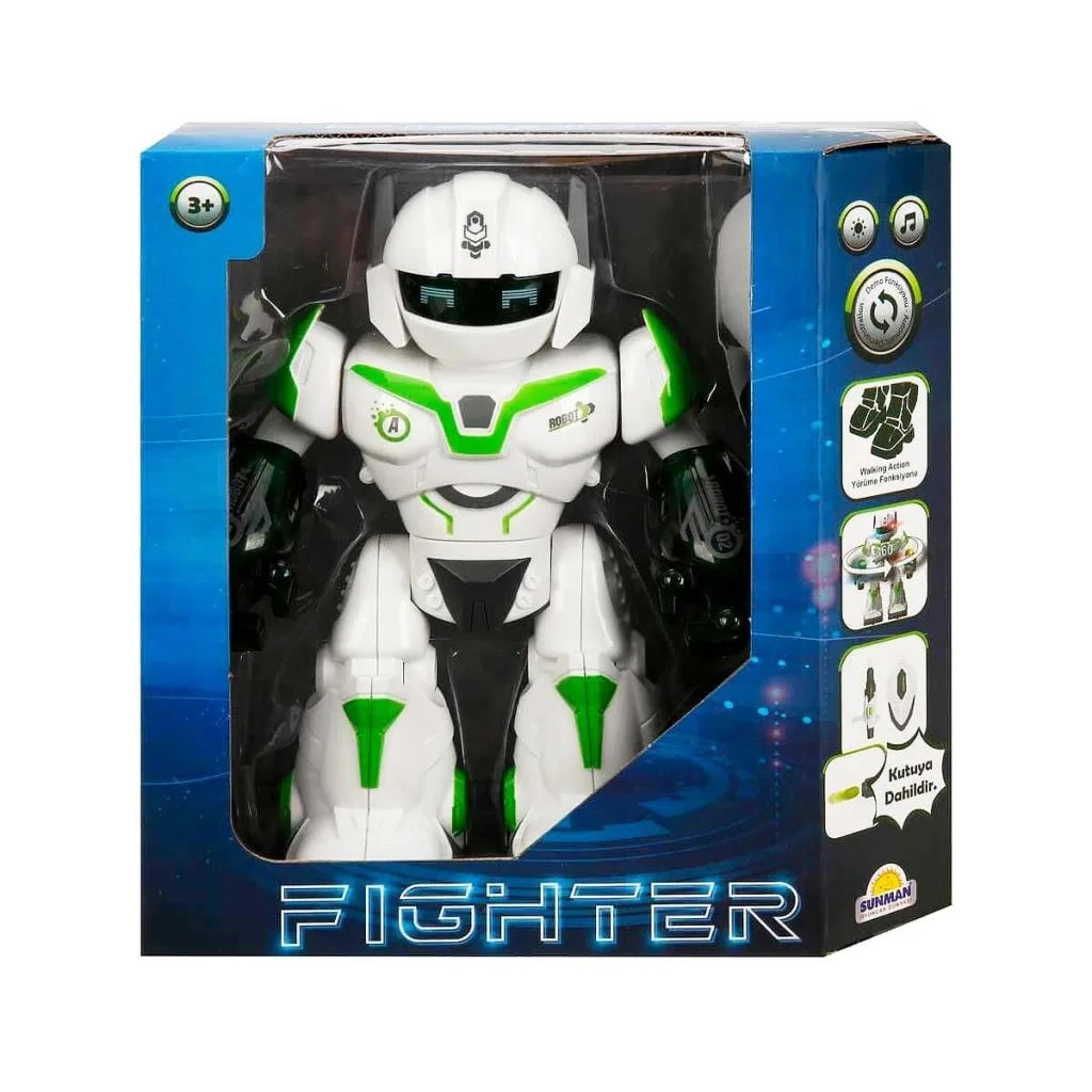 Sesli ve Işıklı Robot Fighter 22 cm Fiyatı, Yorumları ve Özellikleri