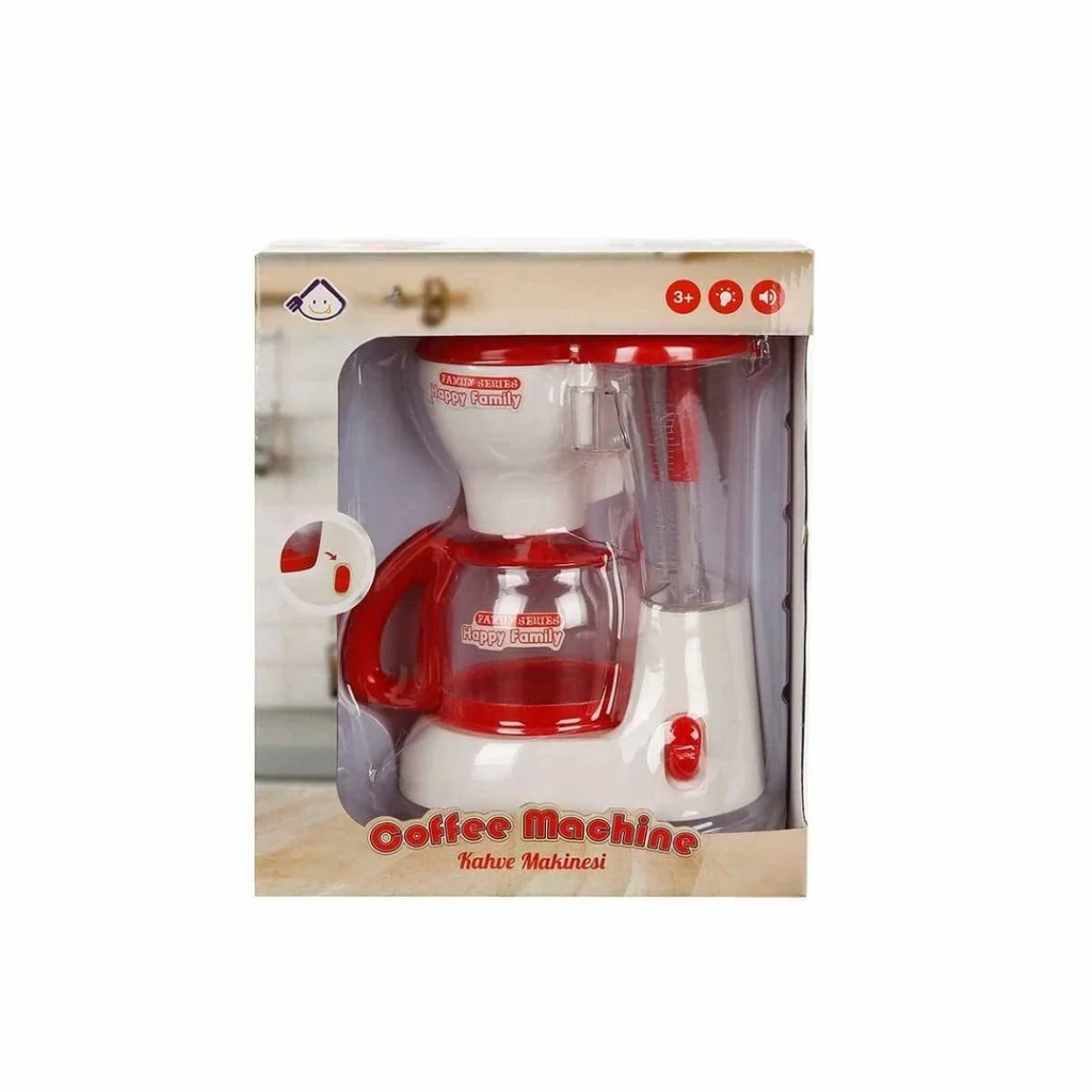 İthalat® Sesli Ve Işıklı Mini Kahve Makinesi