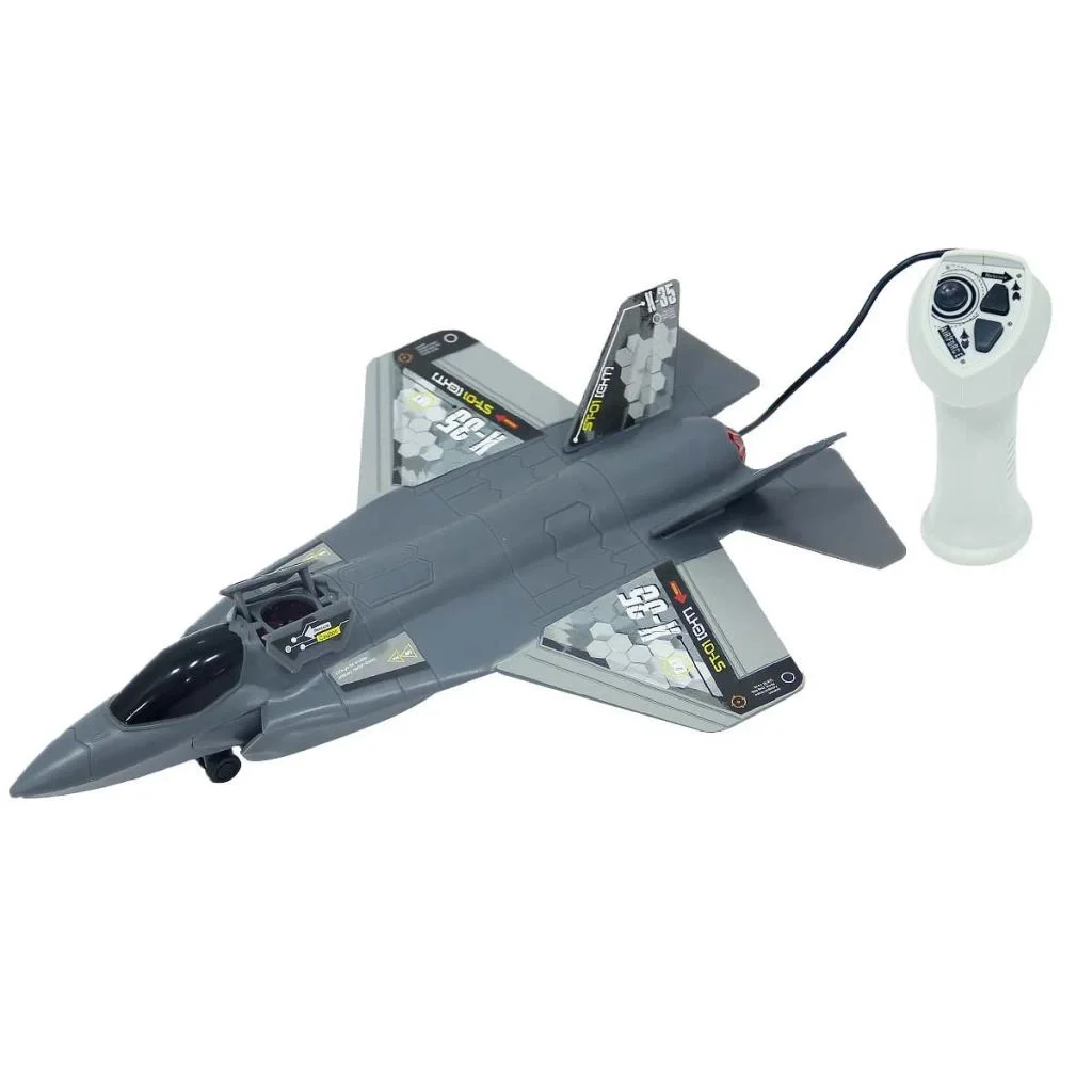 İthalat® Sesli ve Işıklı X-35 Jet