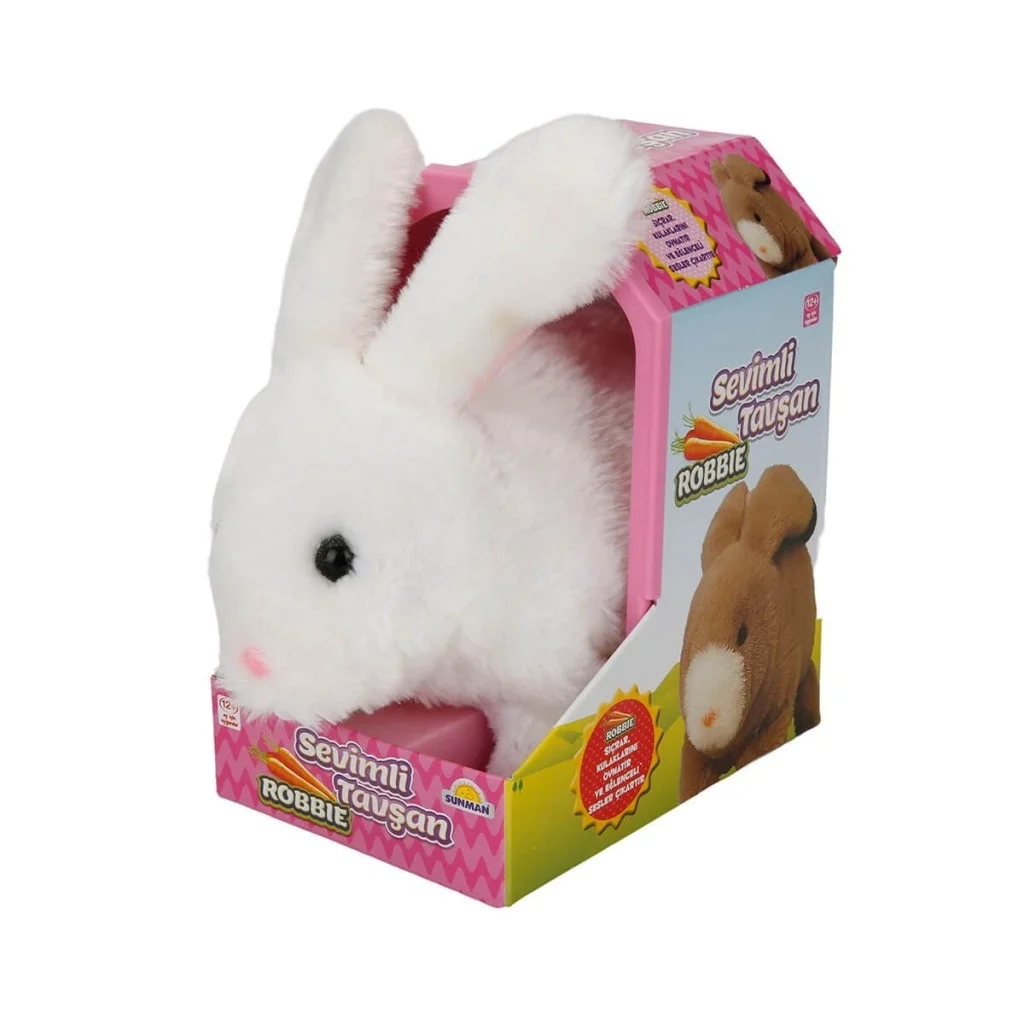 İthalat®  Sevimli Peluş Tavşan Robbie
