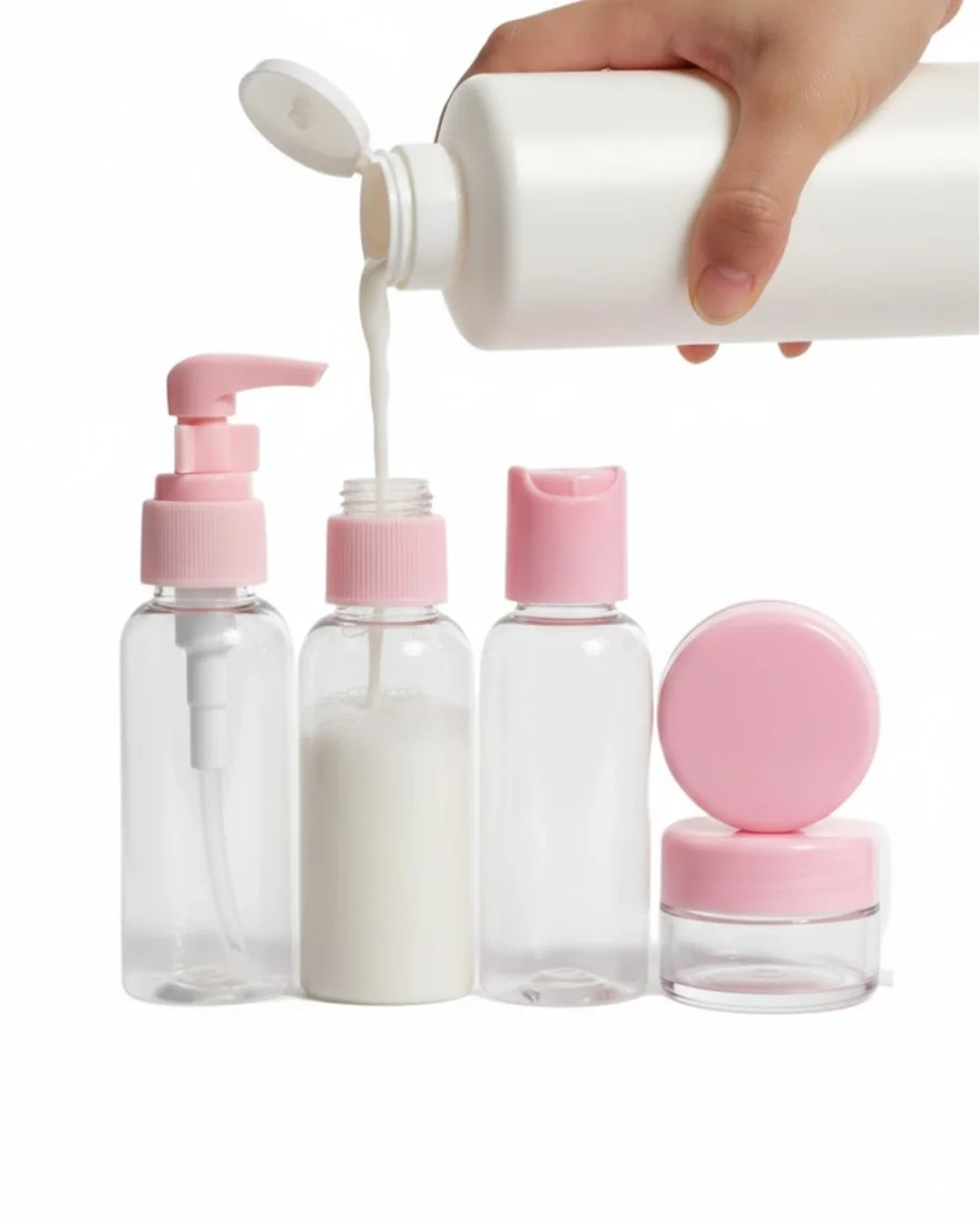 İthalat® Seyahat İçin 5’li Kozmetik Dolum Seti 30 ml