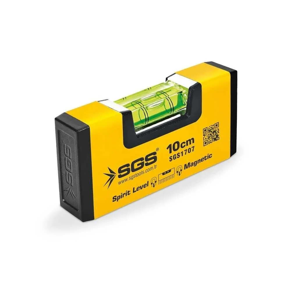 İthalat® Sgs 1707 Mıknatıslı Su Terazisi 10 cm