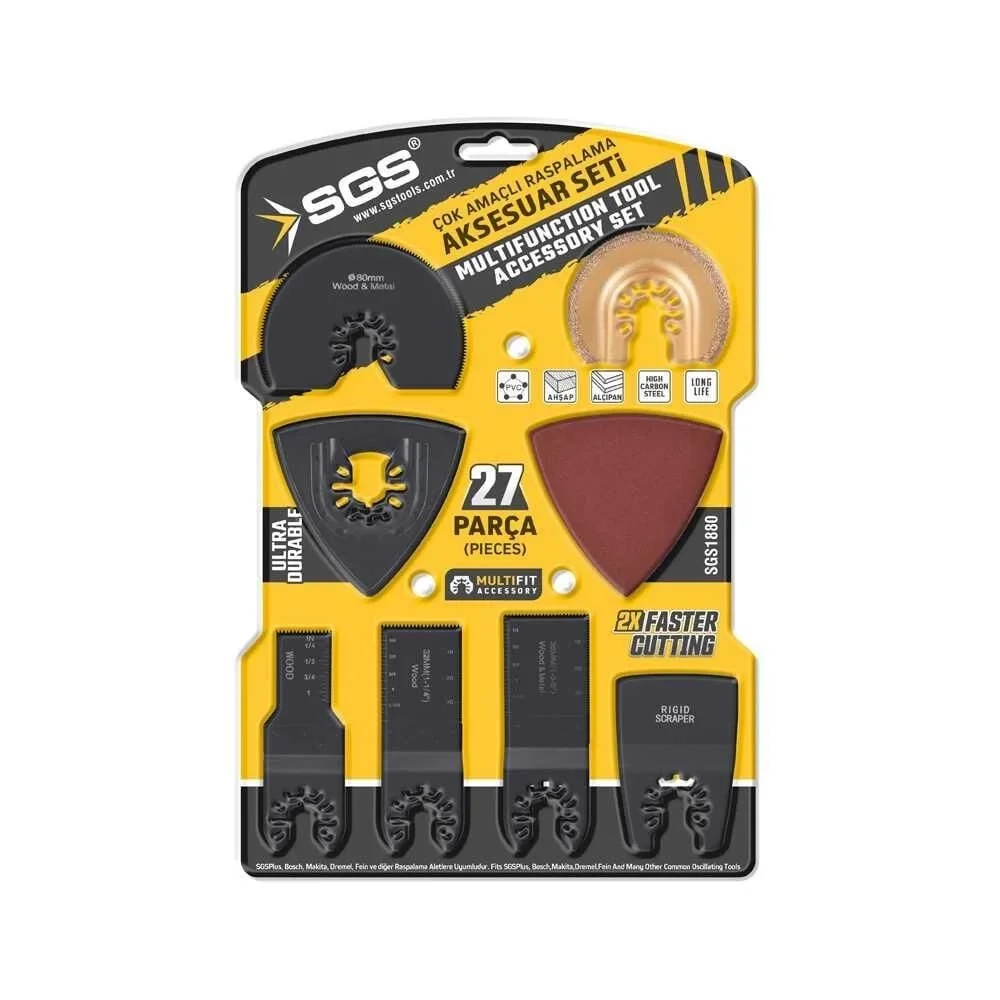 İthalat® SGS 1880 Raspalama Seti 27 Parça