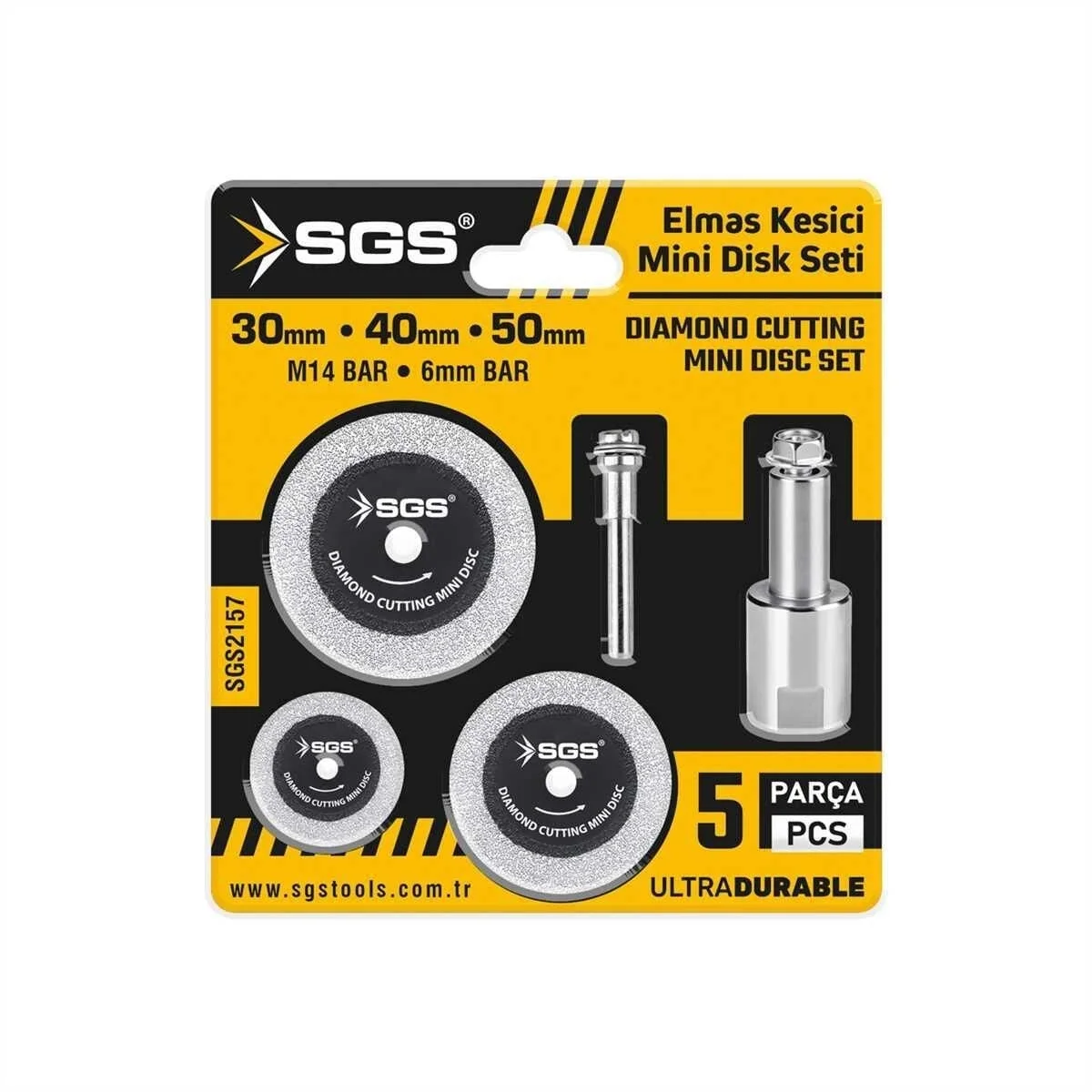 İthalat® Sgs 2157 Mini Elmas Kesici Disk Seti