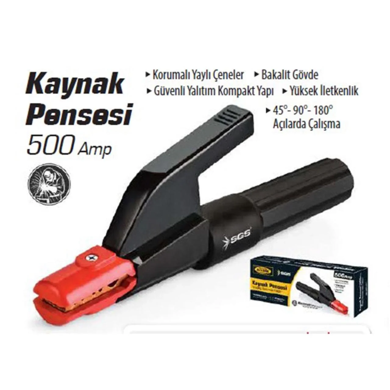 İthalat® SGS 317 500 Amper Kaynak Pensesi