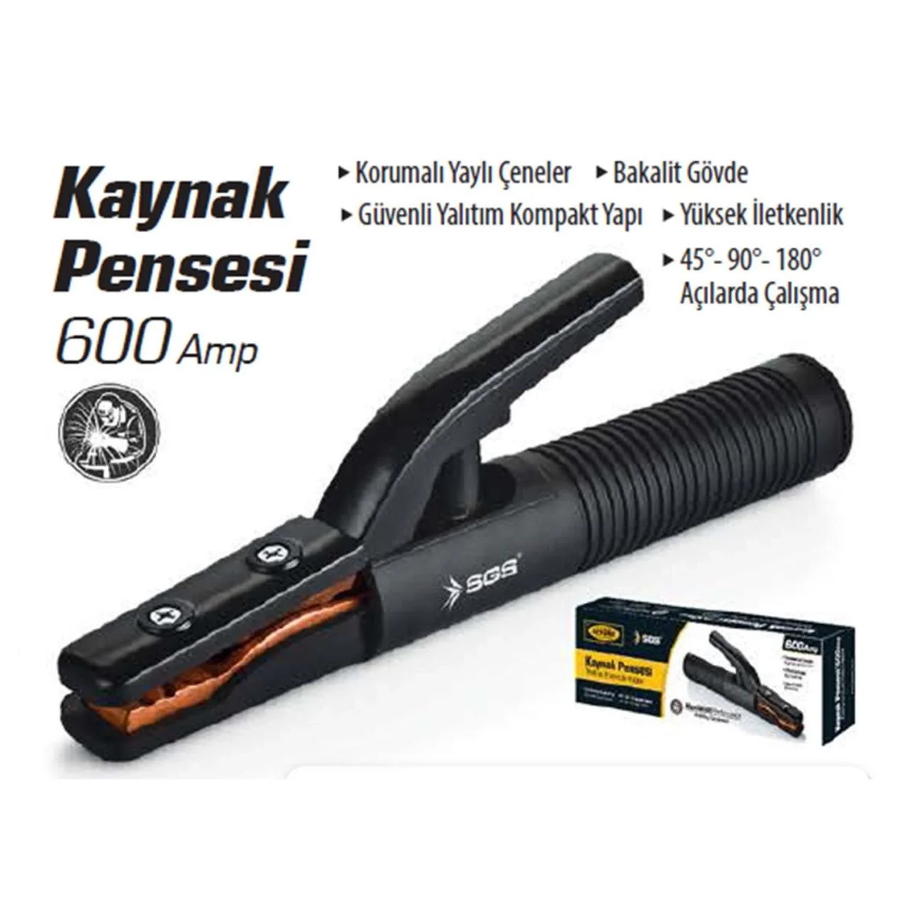 İthalat® SGS 318 600 Amper Kaynak Pensesi
