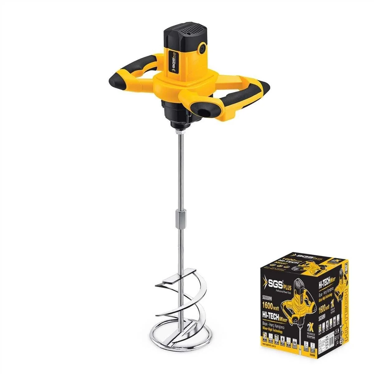 İthalat® SGS 5099 Boya ve Harç Karıştırıcı 1600 Watt