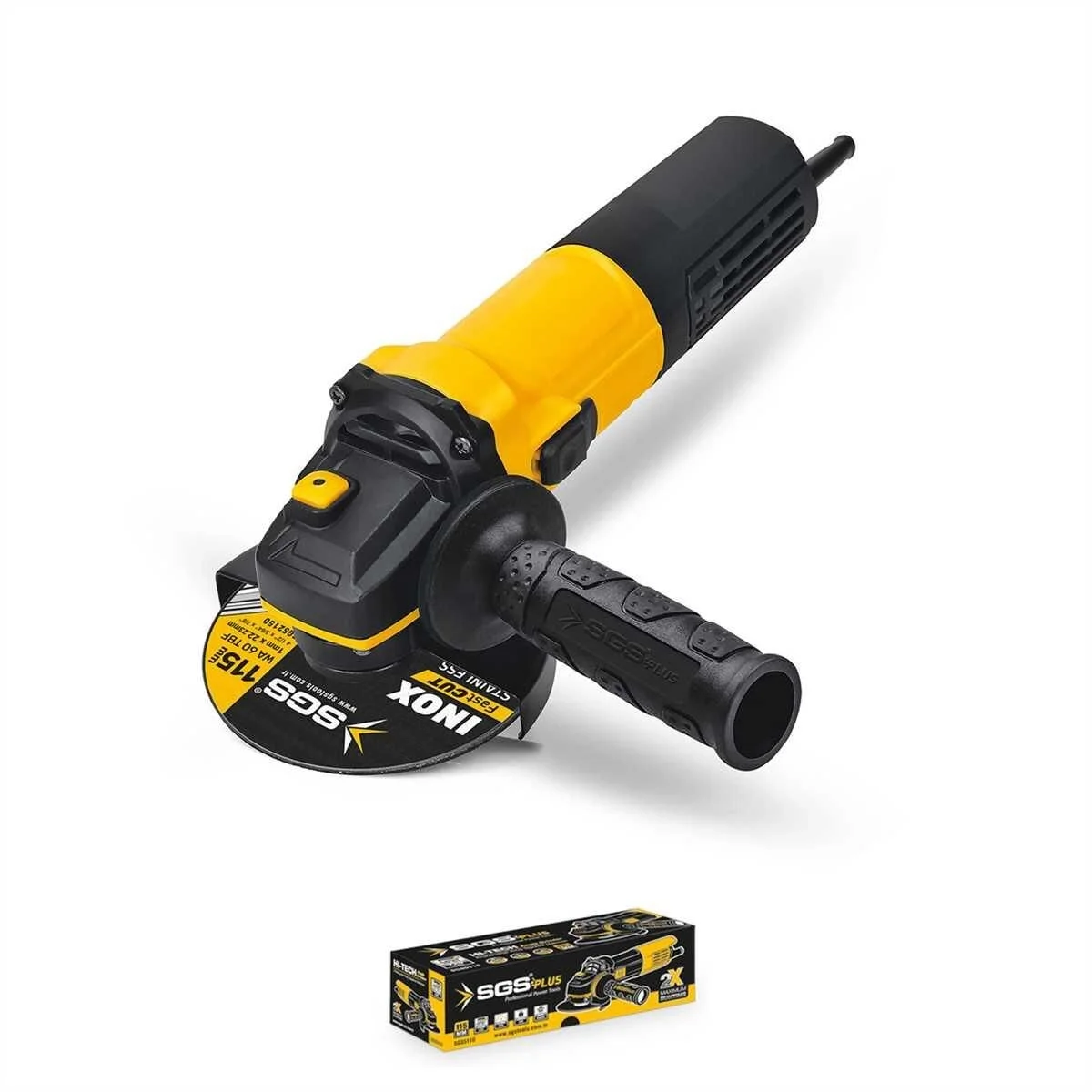 İthalat® SGS 511 Devir Ayarlı Avuç Taşlama 115 750 Watt