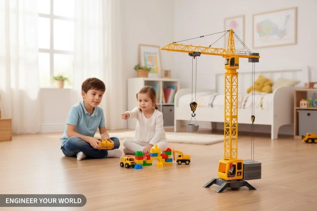 SH5001 2.4G 1:12 UZK.KUM.KULE VİNÇ 9KN IŞK SES Fiyatı, Yorumları ve Özellikleri