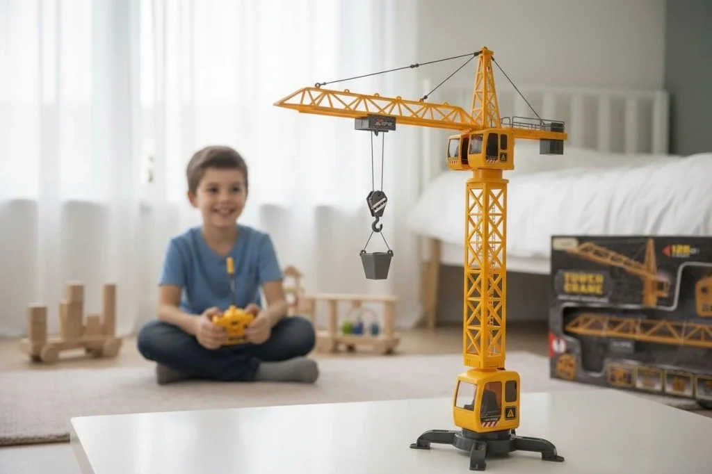 SH5001 2.4G 1:12 UZK.KUM.KULE VİNÇ 9KN IŞK SES Fiyatı, Yorumları ve Özellikleri