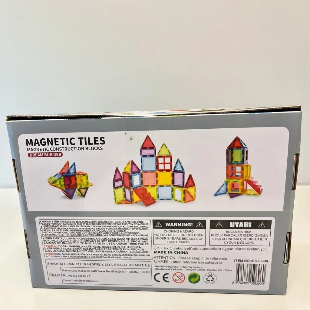 İthalat® SH59696 26 PARÇA MAGNET STAND SERİ RENKLİ BLOK-ZRV