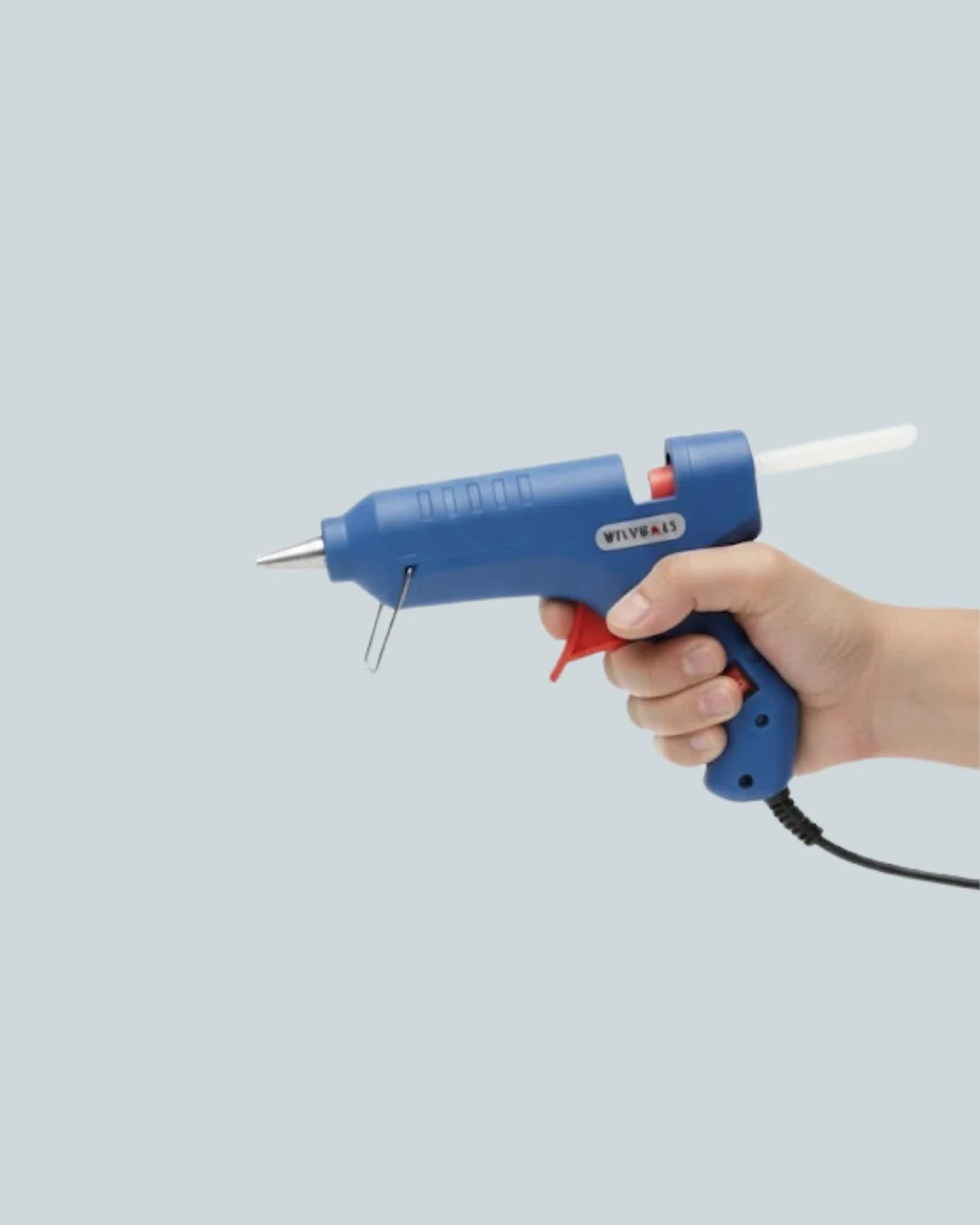 İthalat® Sıcak Mum Tabancası 40W 5 Silikon Hediyeli Kolay ve Hızlı Yapıştırma Yeni Nesil