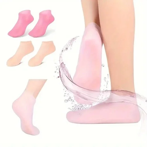 İthalat® Silikon Jel Ayak Nemlendirici Çorap