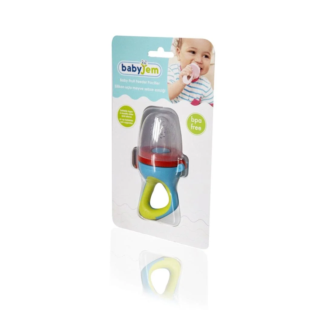 İthalat®   Silikon Uçlu Meyve Sebze Emziği 600 Turuncu