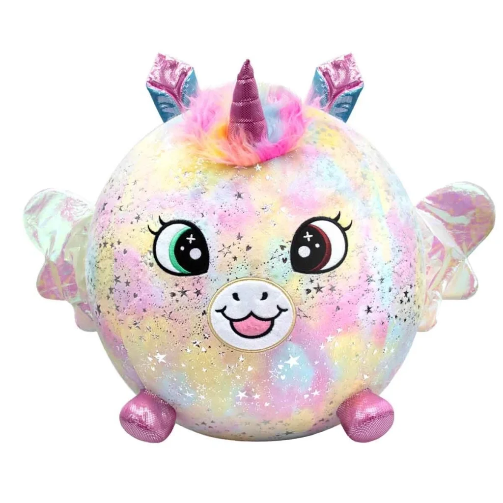 İthalat® Şişme Peluş Unicorn XXL Shiny Corns S2