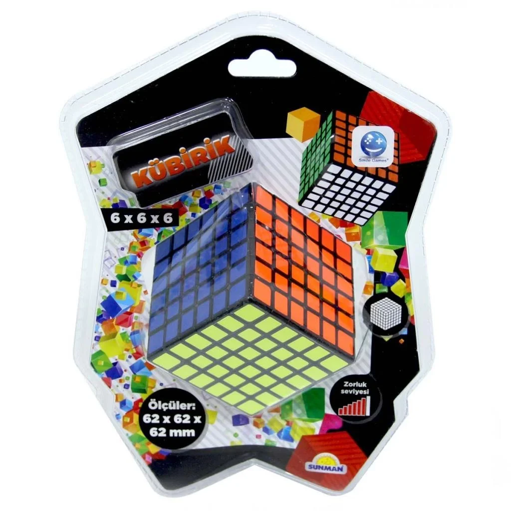 İthalat® Smile Games Kübirik Zeka Küpü 6x6x6