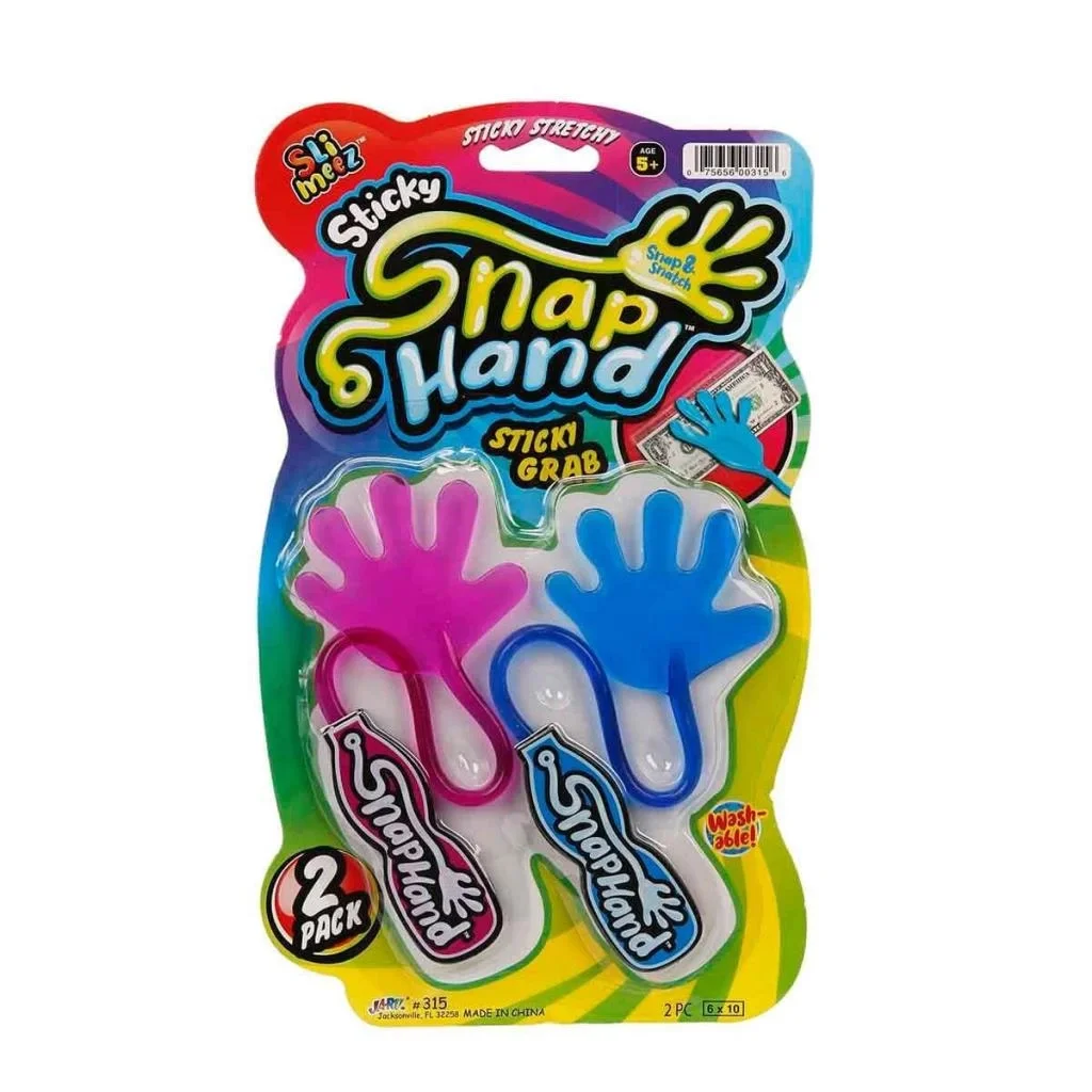 İthalat® Snap Hand 0315 SUN-JRU-2 Asortili 2li Yapışkan El -