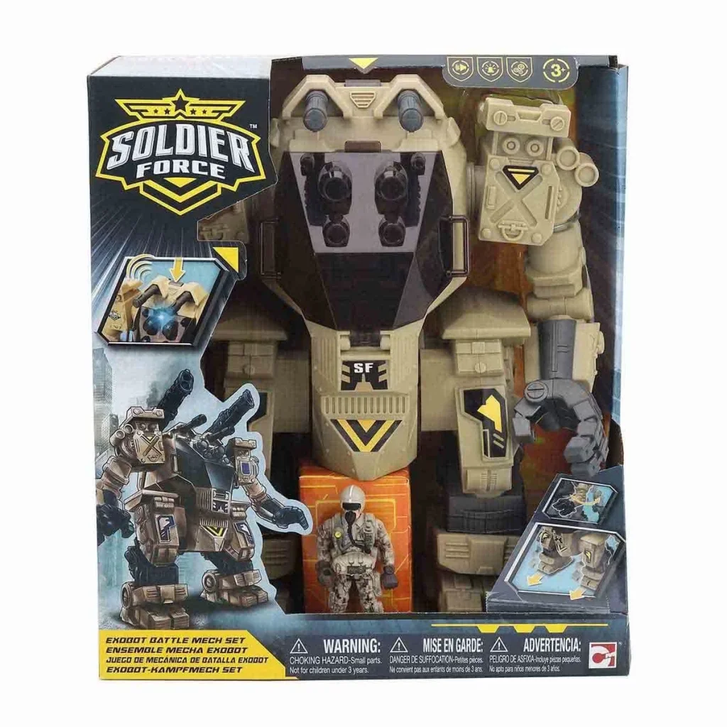 İthalat®  Soldier Force Exobot Savaş Mekanizması Seti