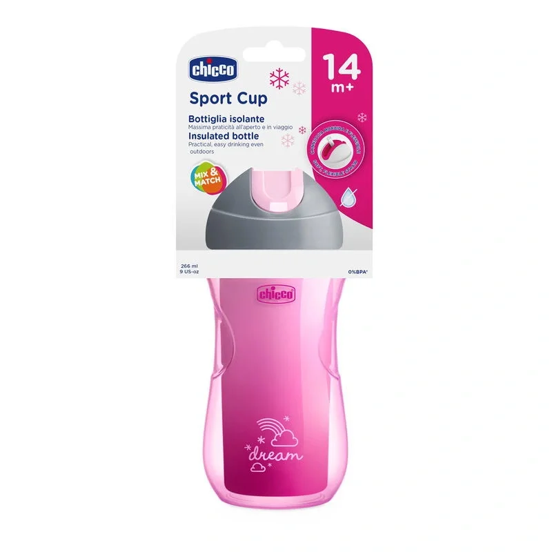 İthalat®   Sport Pipetli Bardak 14 Ay+ Erkek