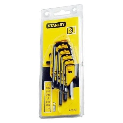 İthalat®  ST069252 Allen Anahtar Takımı 8 Parça İnç Ölçü