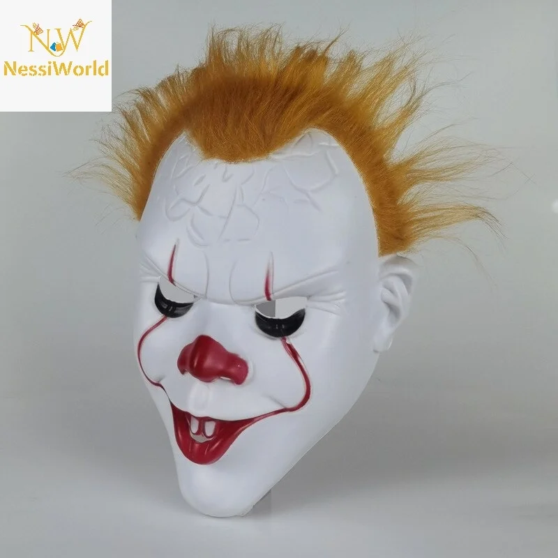 İthalat® Stephen King&amp;#39;s Korkutucu Joker Maske 31x22 cm