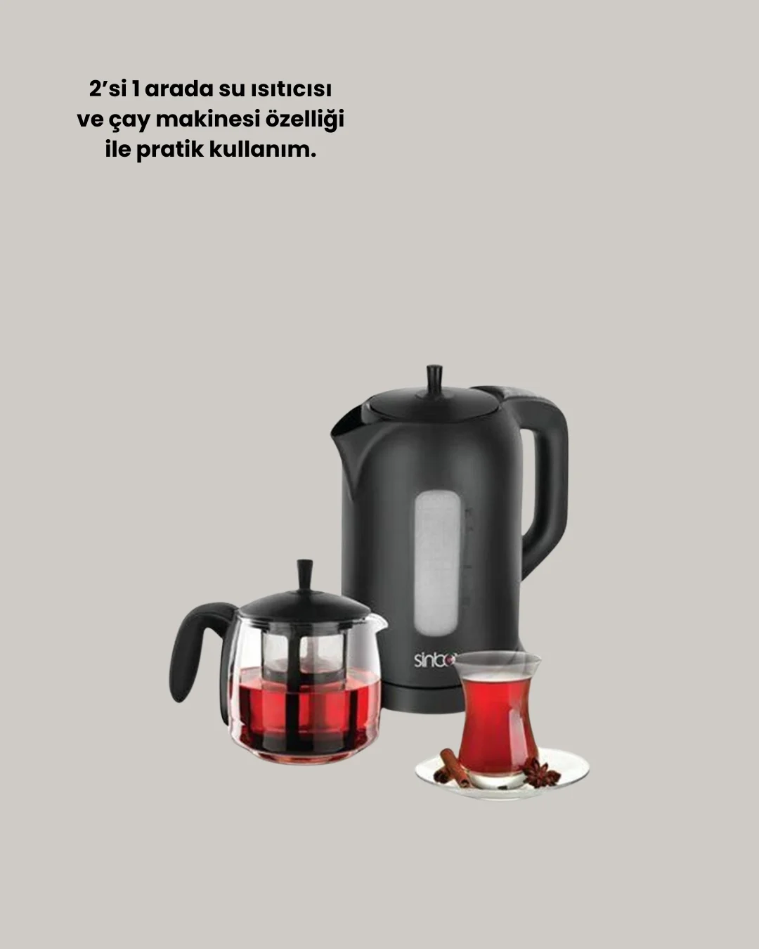 İthalat® STM 5840 Elektrikli Çay Makinesi Fiyatı, Yorumları ve Özellikleri