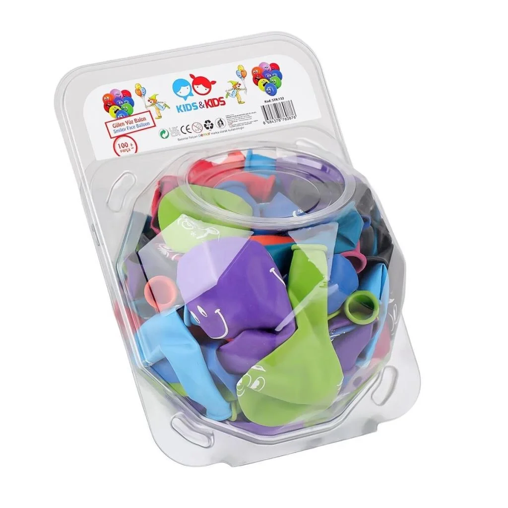 İthalat® STR-132 Gülenyüz Balon 100lü
