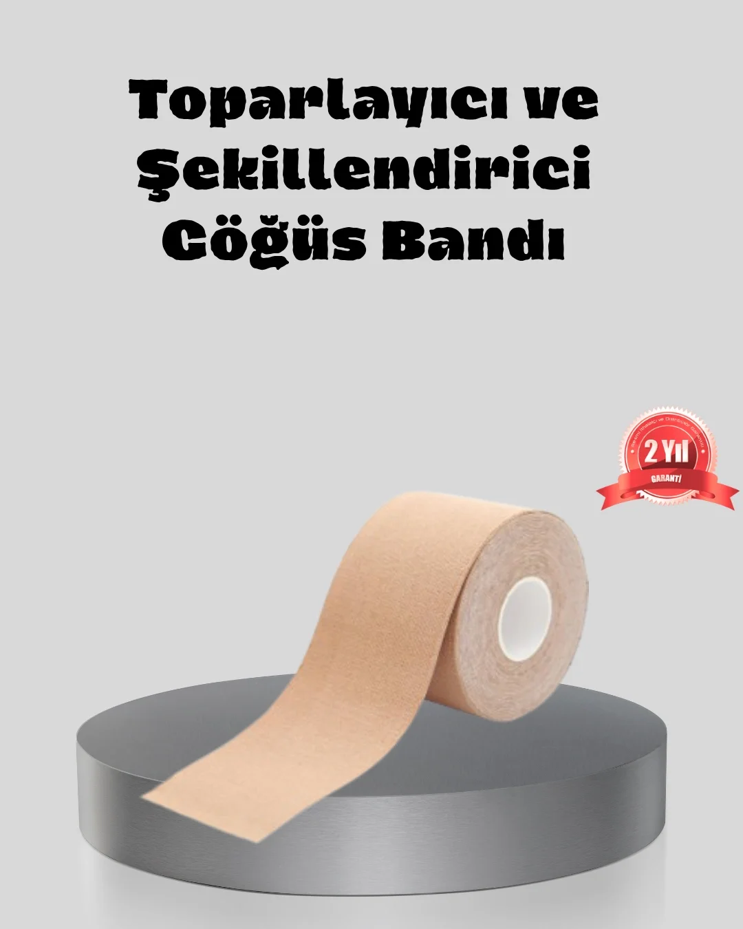 İthalat® Suya Dayanıklı Görünmez Göğüs Bandı – Pamuklu ve Esnek Destek Bandı