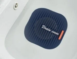 İthalat® Süzgeçli Lavabo Gider Koruyucu Mat Gri