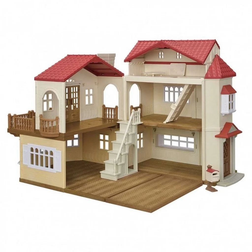 İthalat®  Sylvanian Families Oyun Odalı Işıklı Şehir Evi 5708