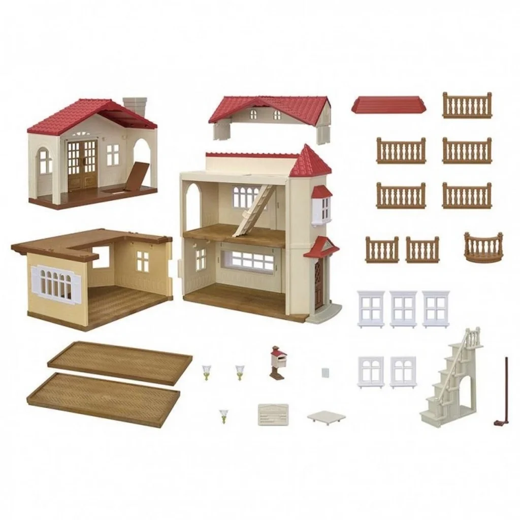 İthalat®  Sylvanian Families Oyun Odalı Işıklı Şehir Evi 5708