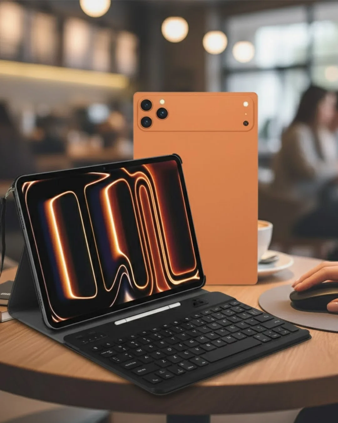 İthalat® Tablet Bilgisayar Klavyeli Çok Amaçlı Eğitim İş ve Eğlence Uyumlu