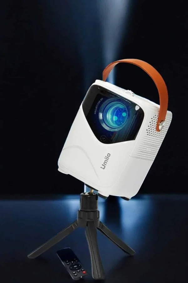 İthalat® Taşınabilir Android Projeksiyon Wifi Destekli 4K Multimedia Tabanlı Ev Ve Ofis Tipi