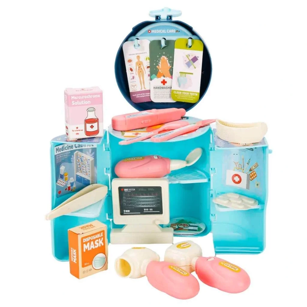 İthalat® Taşınabilir Doktor Set Kapsülü 3in1 25 Parça