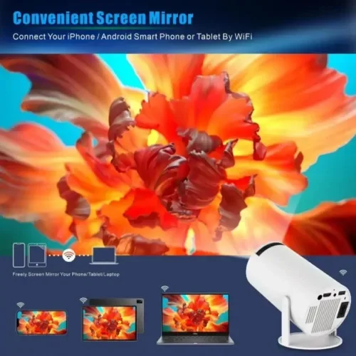 İthalat® Taşınabilir Android TV Özellikli Projeksiyon